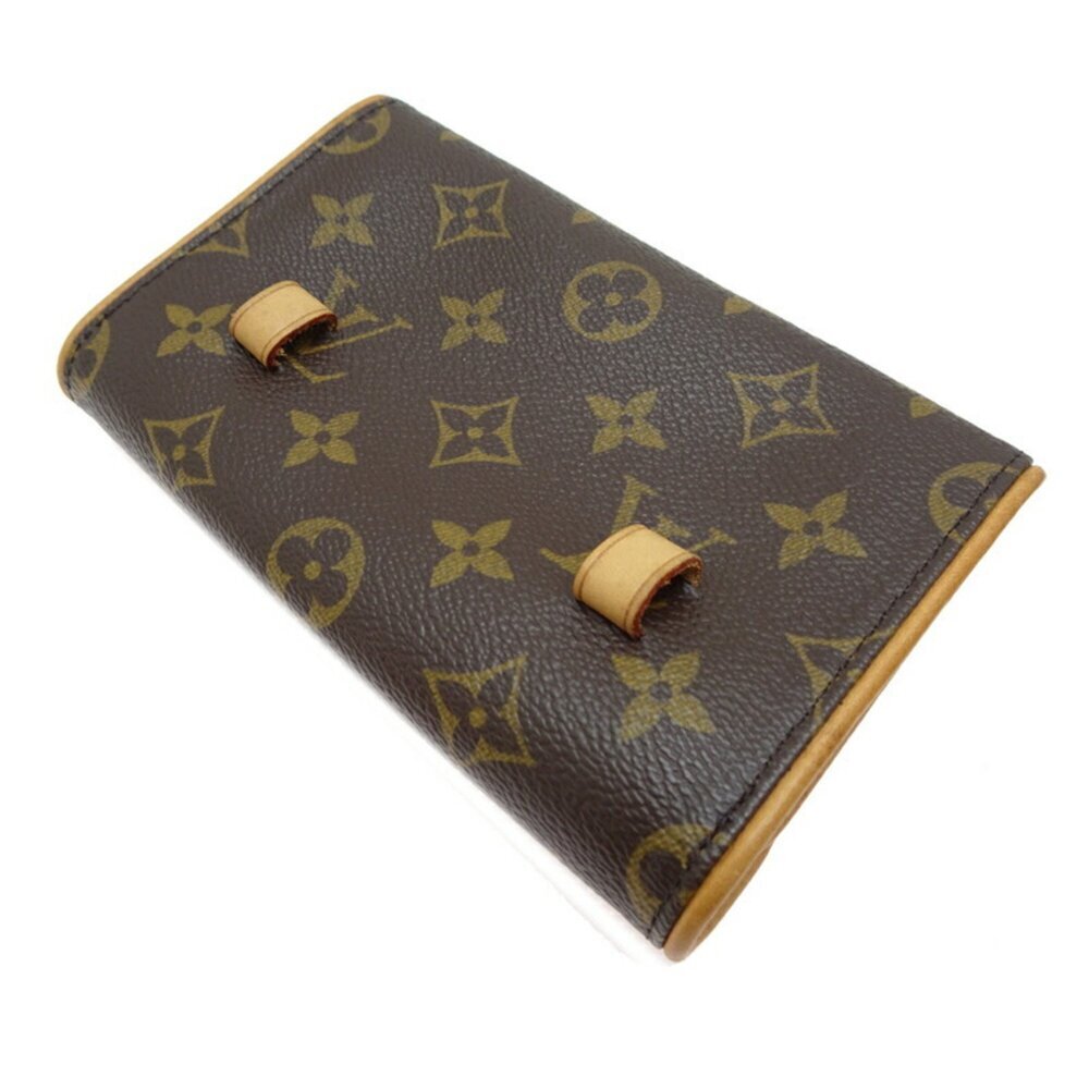 LOUIS VUITTON Authentic Brown Monogram Pochette Pouch - Picture 4 of 8